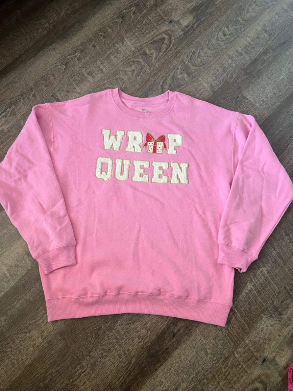 Goodie Two Sleeves "Wrap Queen" Women's Sweatshirt- Size Medium